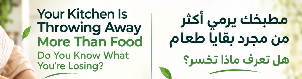 Your Kitchen Is Throwing Away More Than Food . Do You Know What You’re Losing?