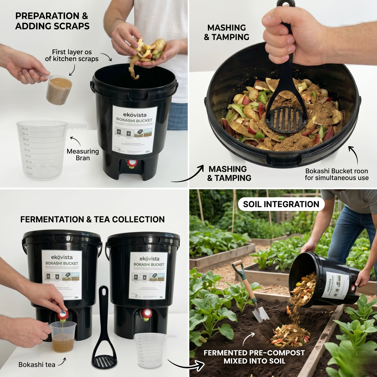 Bokashi Bucket for Commercial & Institutional Use