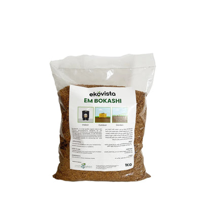 Organic Bokashi Bran – 1kg | Japanese Fermentation Technology | Turn Kitchen Waste into Garden Gold in 2 Weeks
