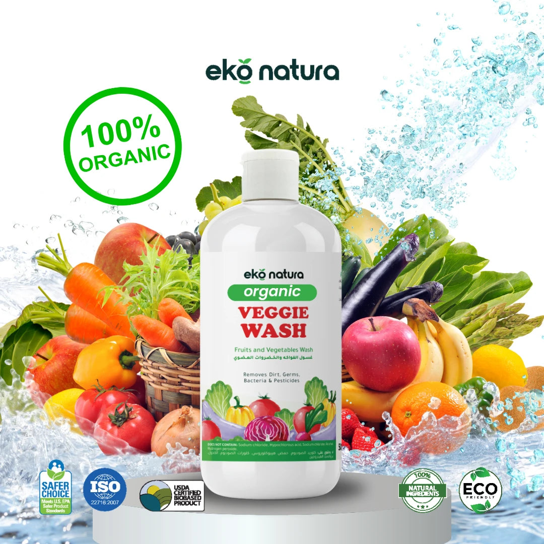 EKOVISTA Organic Fruits & Vegetables Wash 500ml