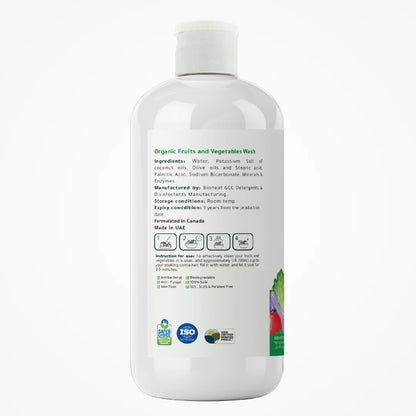EKOVISTA Organic Fruits & Vegetables Wash 500ml