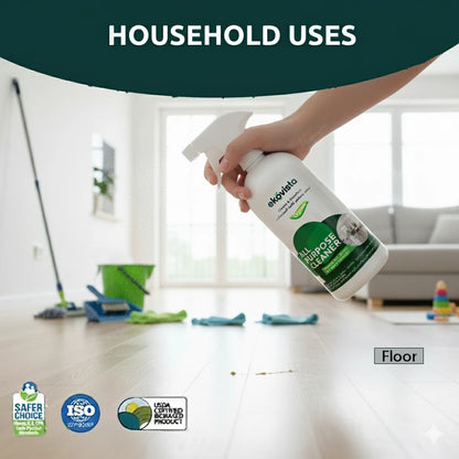 All-Purpose Cleaner Spray – 750ml | Kills 99.9% of Bacteria | Non-Toxic, Eco-Safe & Family Friendly