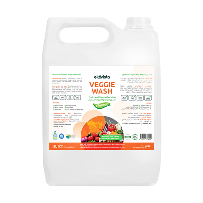 Veggie Wash Bundle (5L + 750ml Spray Bottle)