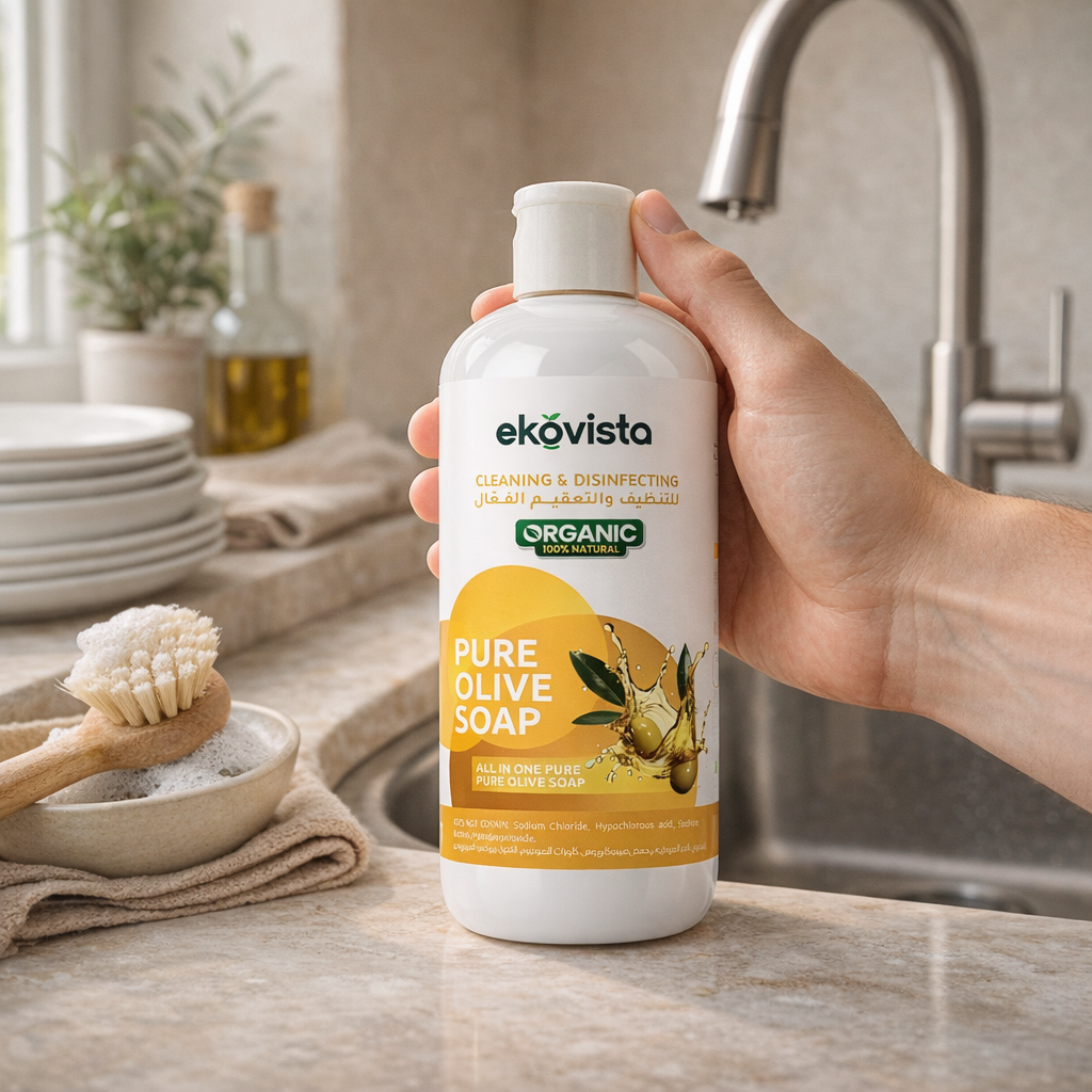 Organic Pure olive oil soap Castile (5L + 750ml Spray Bottle)